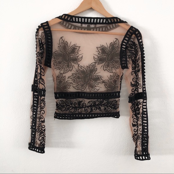 For Love & Lemons Desert Nights Crop Top - Picture 9 of 10